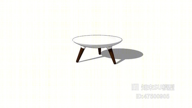 休闲凳SU模型下载【ID:918126482】