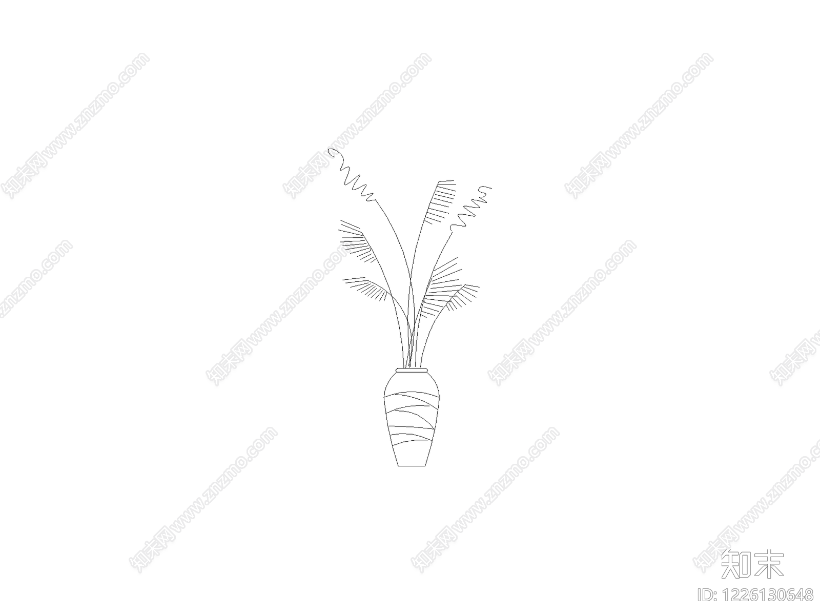 摆件cad施工图下载【ID:1226130648】