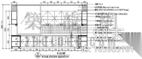 某小型医院装修图cad施工图下载【ID:165903161】