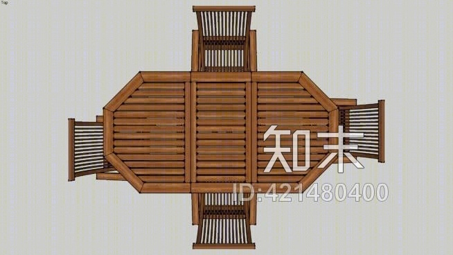 户外家具SU模型下载【ID:421480400】