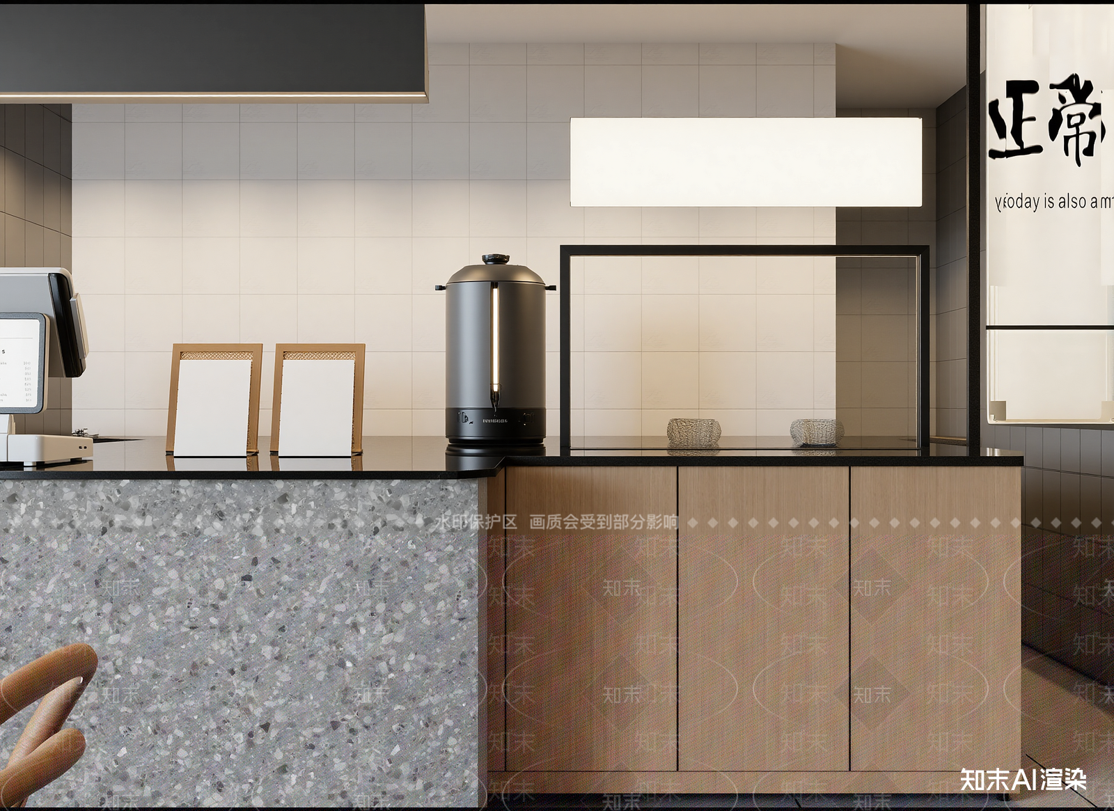 现代咖啡厅3D模型下载【ID:1214577244】