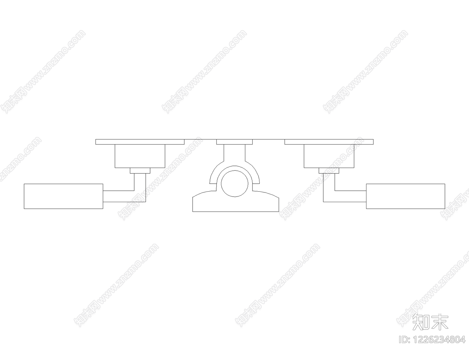 卫浴设施cad施工图下载【ID:1226234804】
