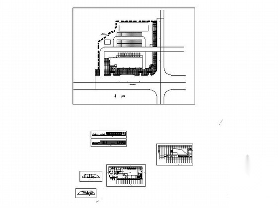 某长途汽车站建筑扩初图（含效果图）施工图下载【ID:165148174】