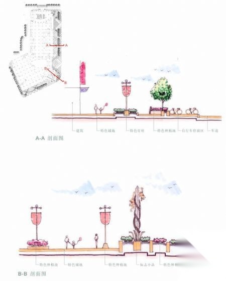 呼和浩特广场全套景观设计方案cad施工图下载【ID:161061162】