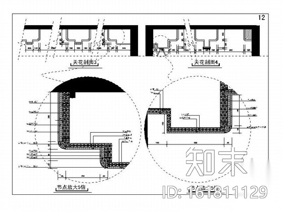 [原创]地中海风格三居室室内二次装修改造施工图cad施工图下载【ID:161811129】