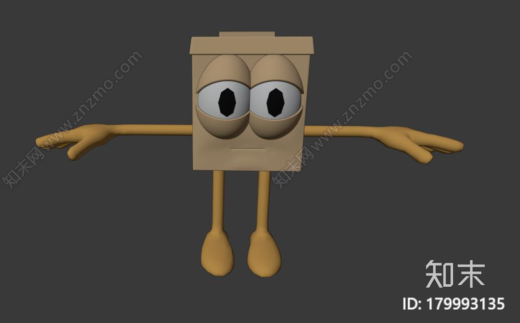 rig盒子怪人物CG模型下载【ID:179993135】