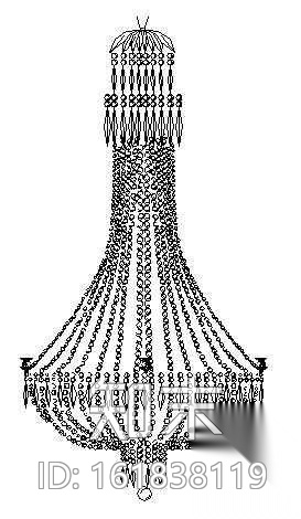 吊灯图块4施工图下载【ID:161838119】