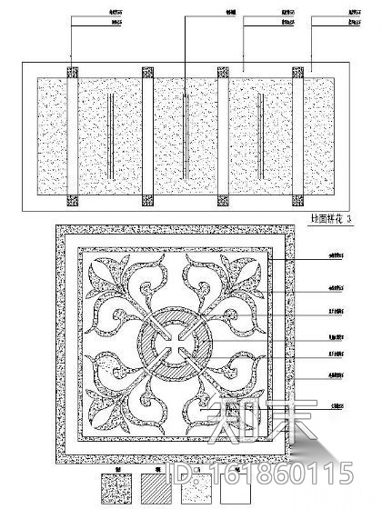 优质地面拼花图库cad施工图下载【ID:161860115】
