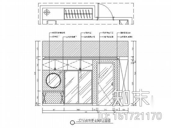 [福建]精品欧式风格别墅室内装修施工图cad施工图下载【ID:161721170】