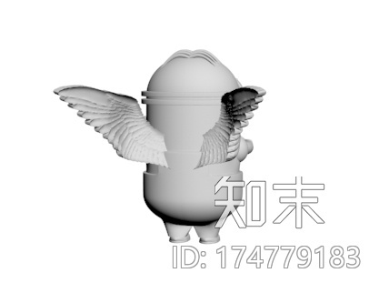 小黄人——情人节的祝福3d打印模型下载【ID:174779183】