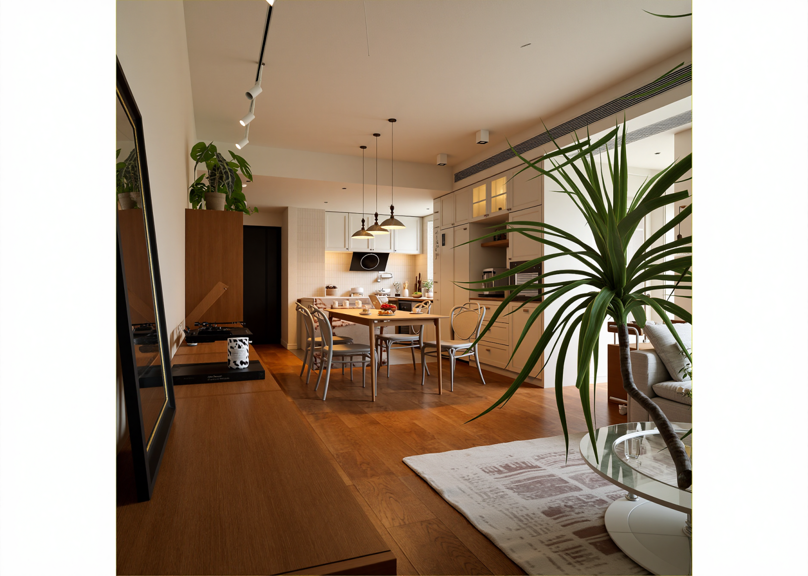 北欧客餐厅3D模型下载【ID:1214789721】