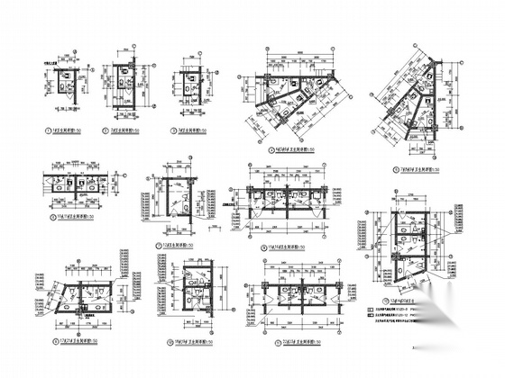 十二层欧式风格商住楼建筑施工图cad施工图下载【ID:166198186】