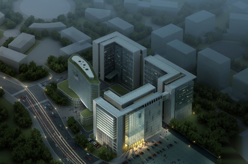 天津中星电子研发中心办公楼建筑设计方案文本cad施工图下载【ID:151475193】