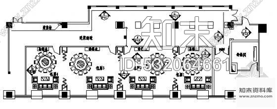 施工图武夷山酒店宴会厅装修竣工图cad施工图下载【ID:532064661】