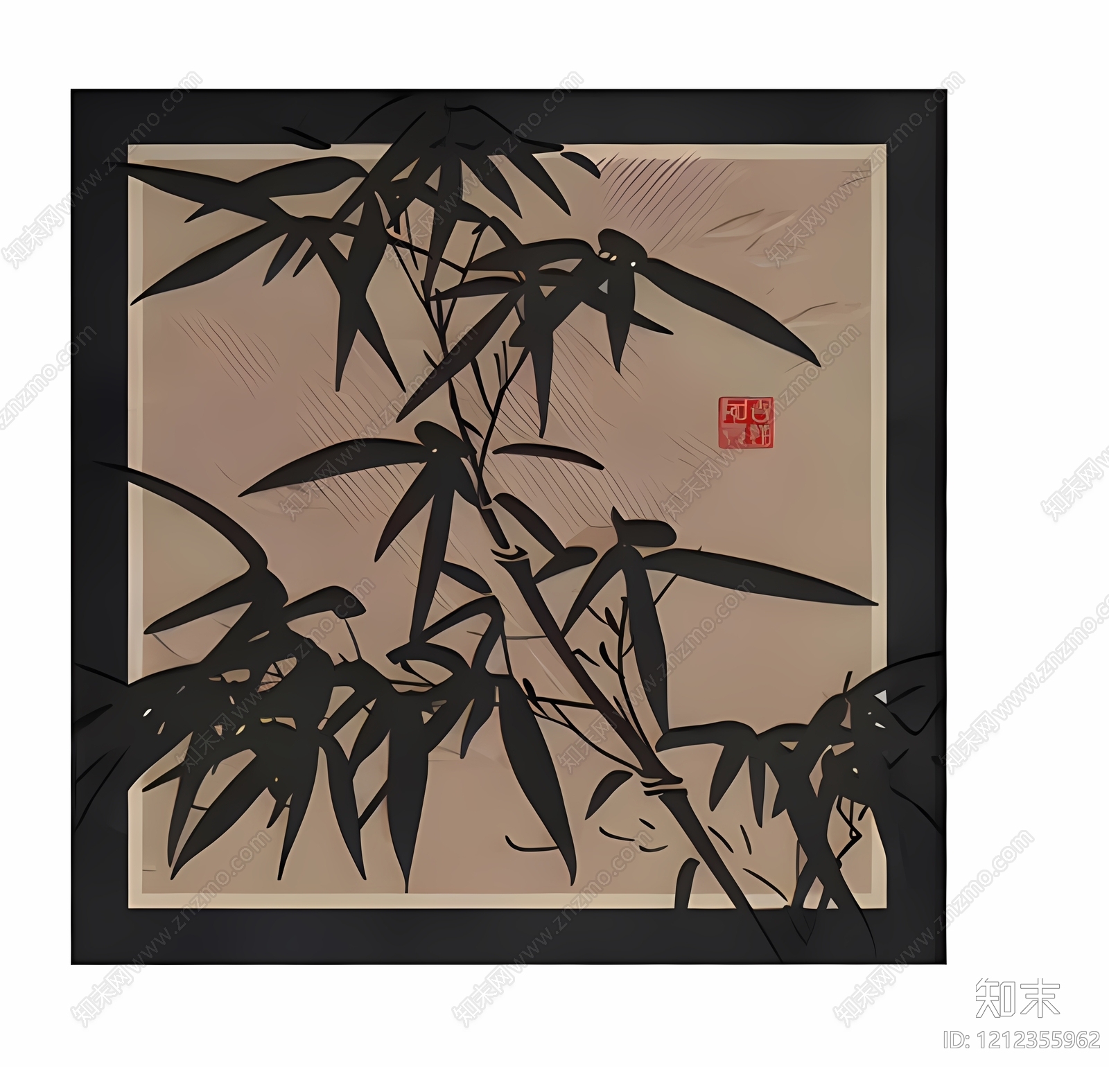 水墨画贴图下载【ID:1212355962】