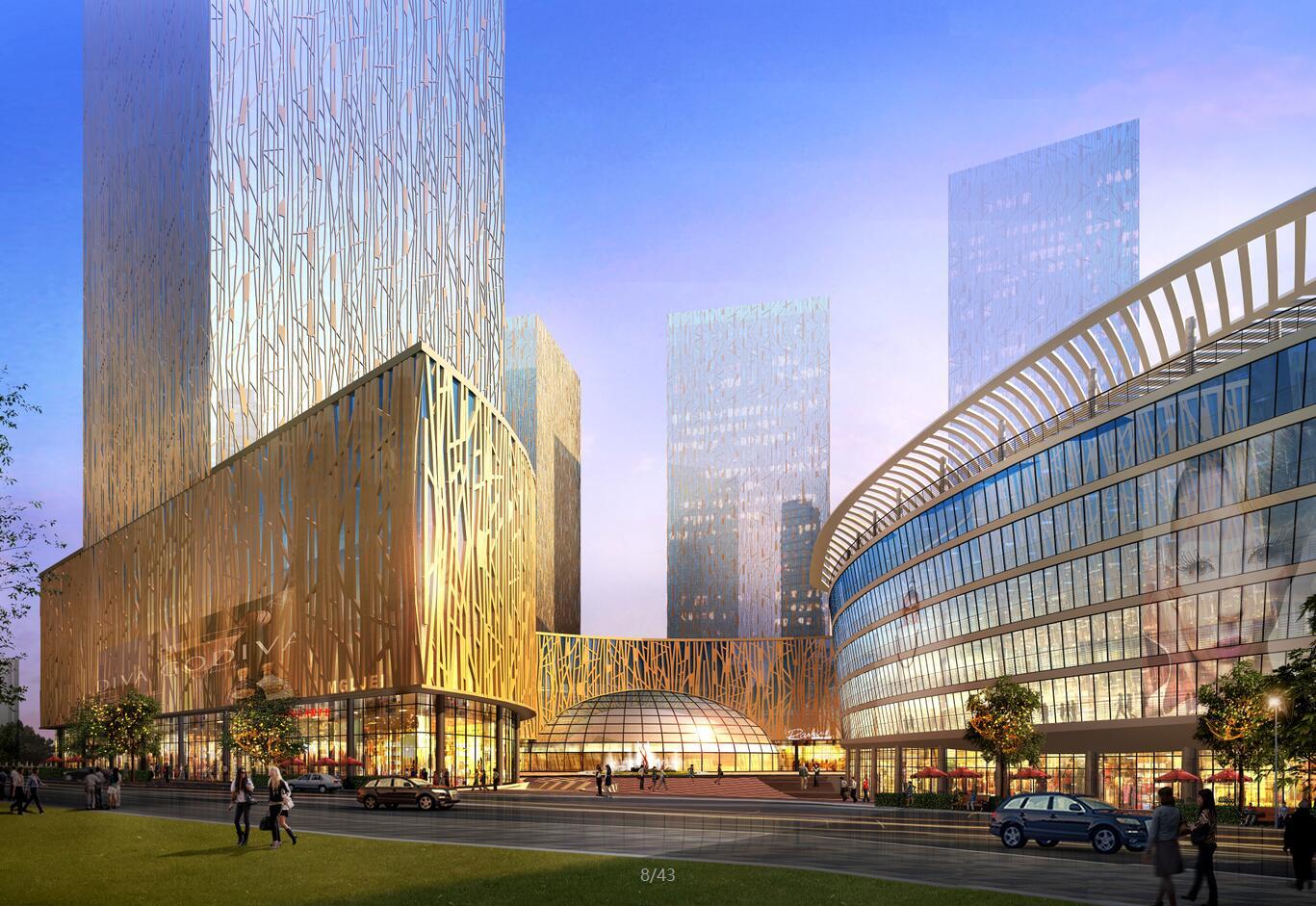 [云南]经开区建筑方案文本（包含JPG+CAD）cad施工图下载【ID:149938177】