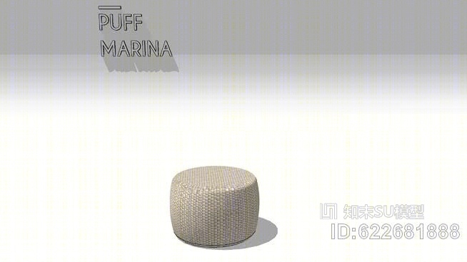 海洋|粉扑Ø54x40SU模型下载【ID:622681888】