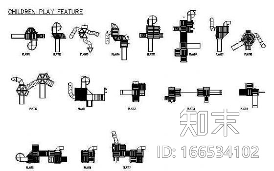 楼梯平面cad施工图下载【ID:166534102】