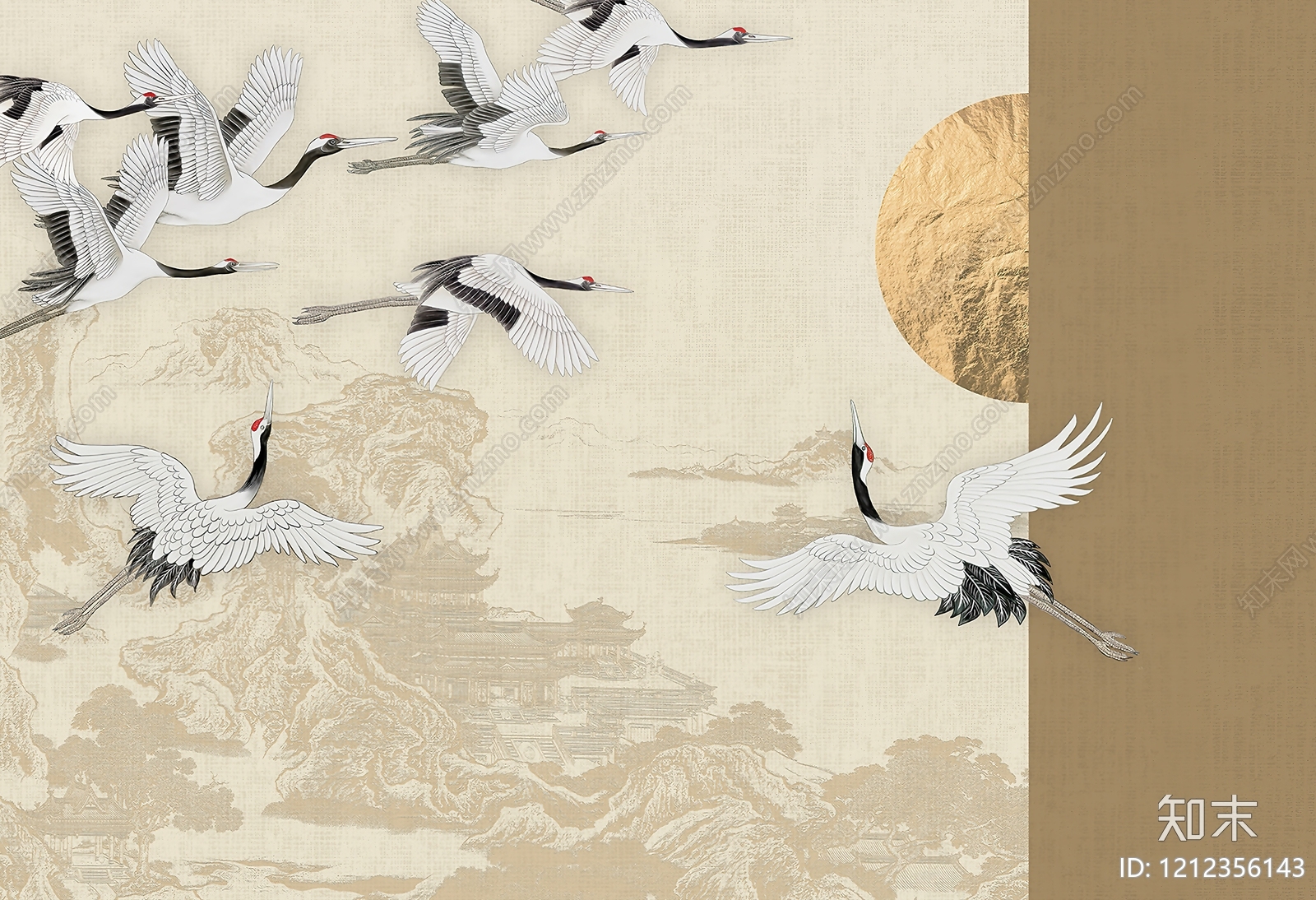 传统纹样贴图下载【ID:1212356143】