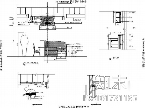 [上海]全国连锁现代风格火锅店室内装修施工图（含效果）施工图下载【ID:161731185】