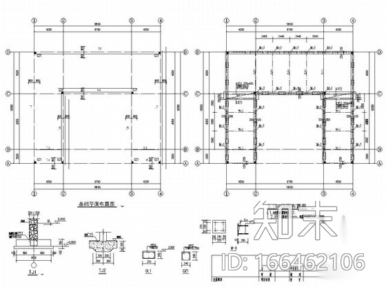 [山东]单层砌体结构海草房结构施工图（含建施）cad施工图下载【ID:166462106】