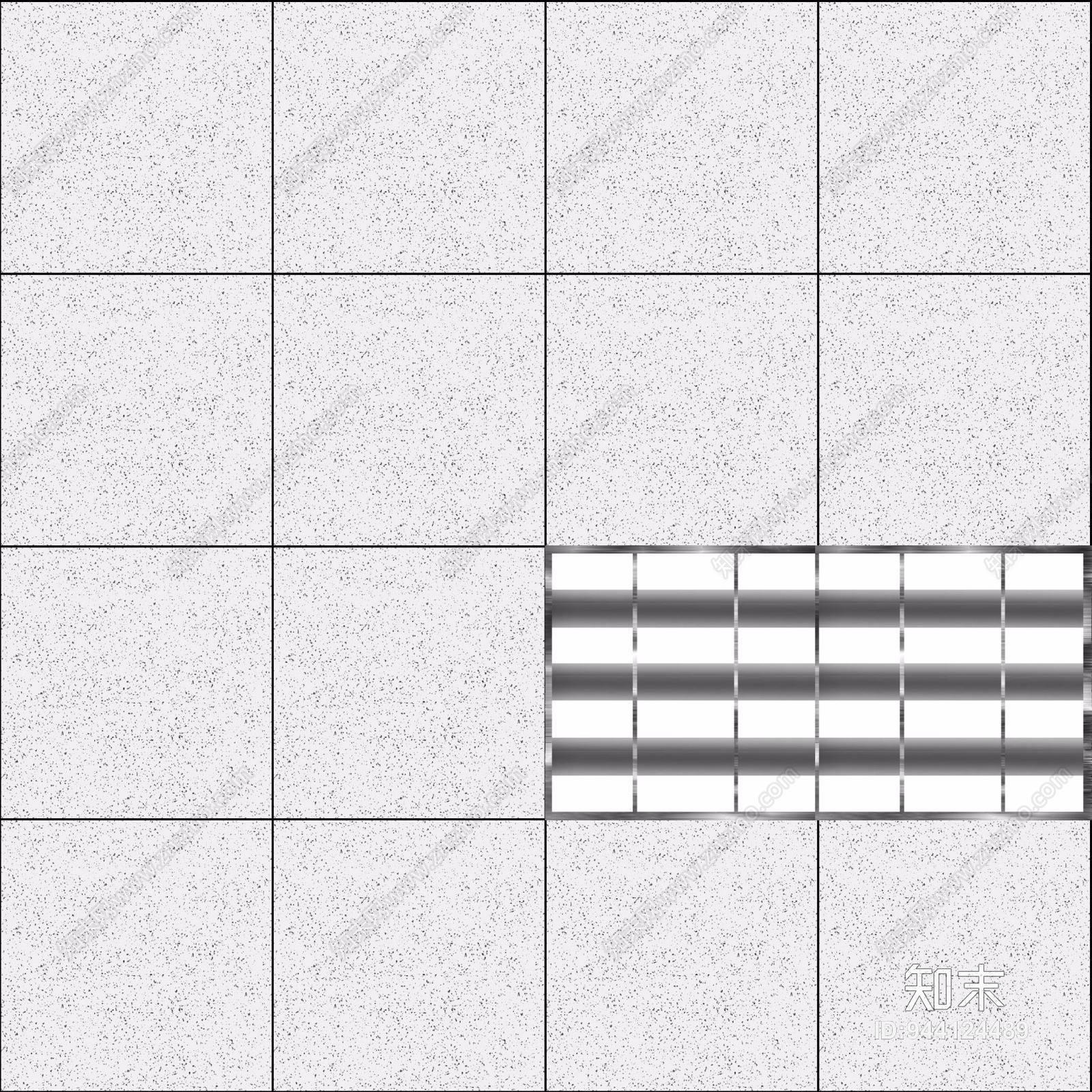 矿棉板格栅灯贴图下载【ID:944124489】