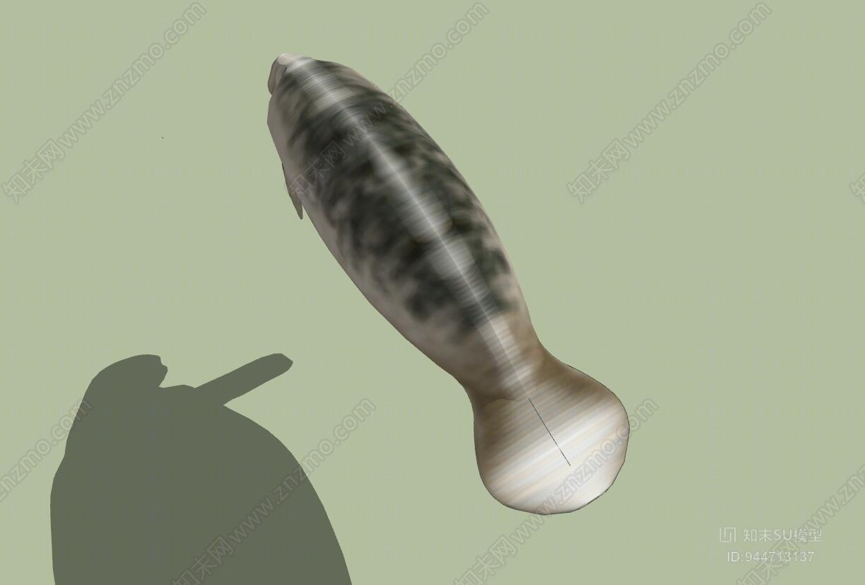 现代水生动物SU模型下载【ID:944713137】