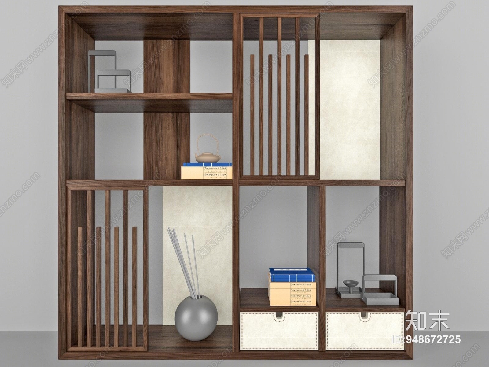 中式家具3D模型下载【ID:948672725】