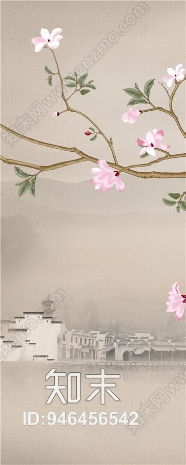 新中式贴图下载【ID:946456542】