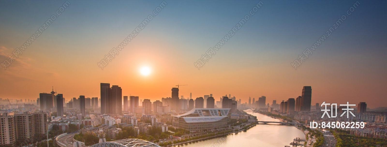 黄昏外景贴图贴图下载【ID:845062259】