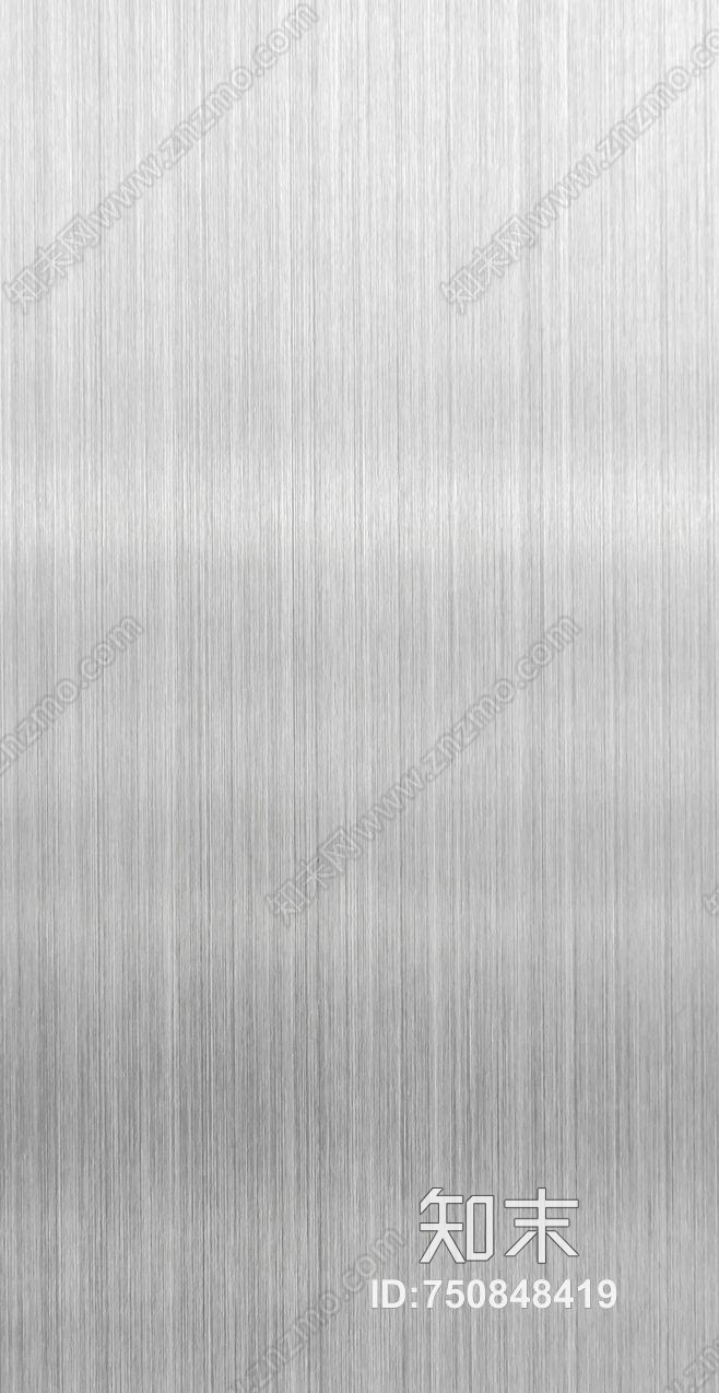 银色拉丝不锈钢金属高清贴图贴图下载【ID:750848419】
