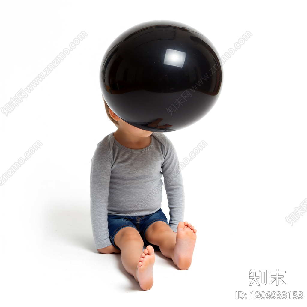 吹泡泡小人雕塑3D模型下载【ID:1206933153】