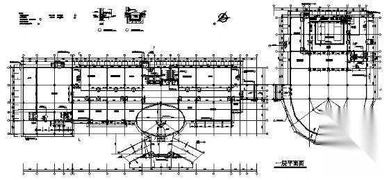 某公司六层办公楼建筑施工图cad施工图下载【ID:151401118】