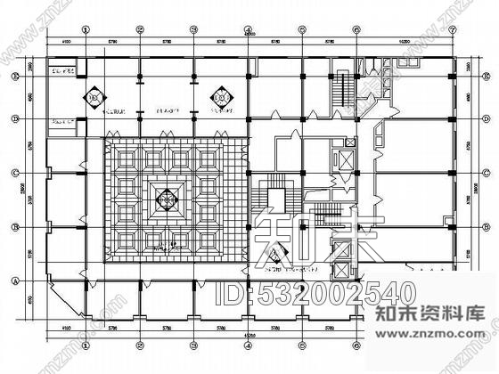 施工图全聚德烤鸭店室内装修图cad施工图下载【ID:532002540】