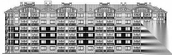 [蚌埠]某住宅小区六层住宅楼建筑结构水电燃施工图cad施工图下载【ID:167048194】