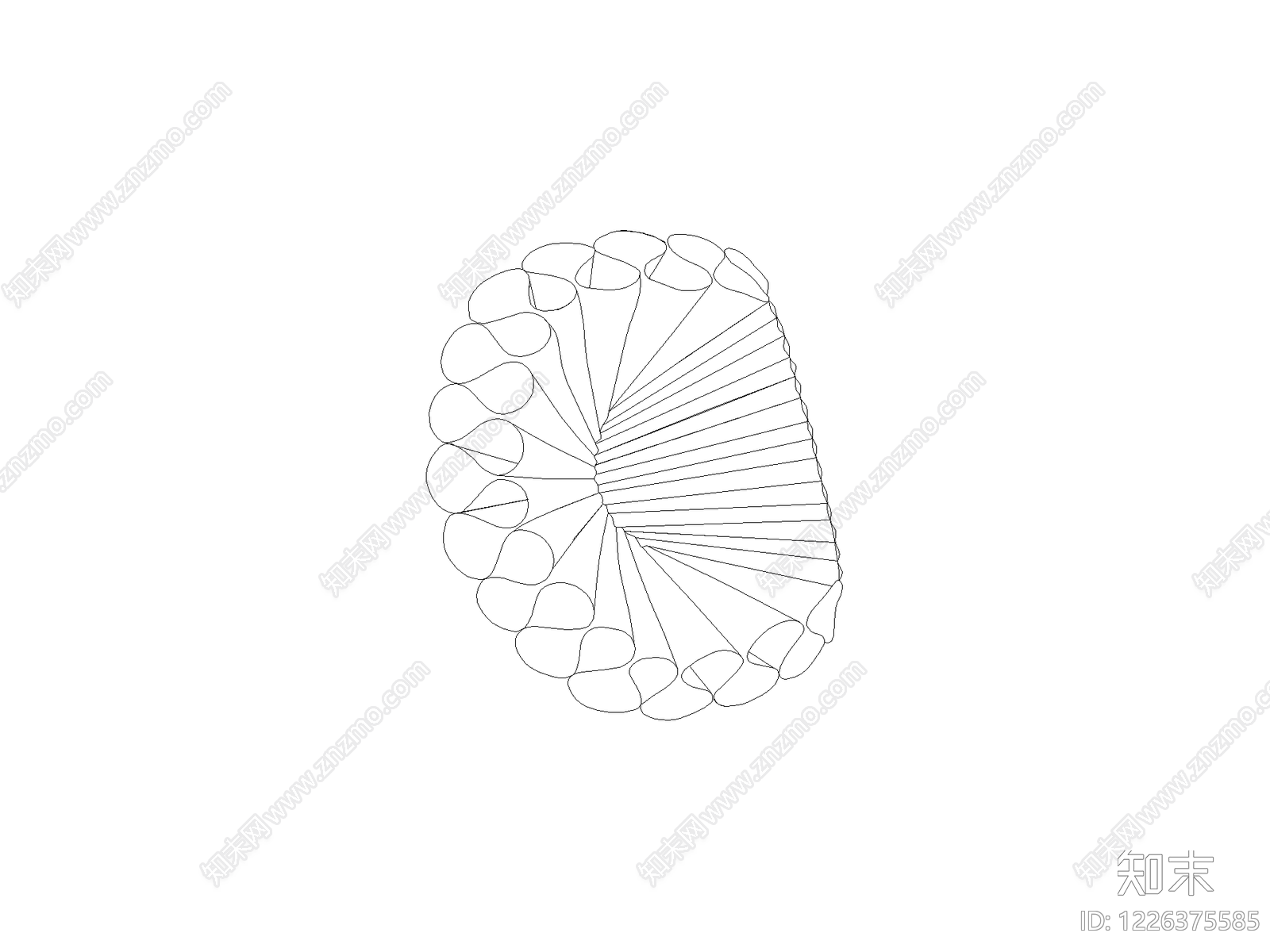 现代填充图案CAD图纸