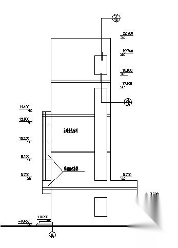 某县城四层移动公司办公楼建筑方案图cad施工图下载【ID:149971192】