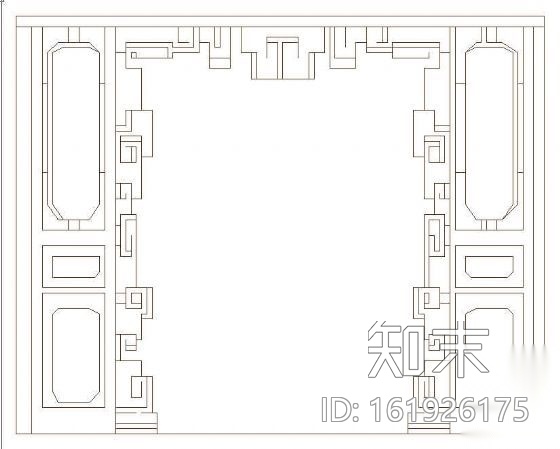 中式工艺品cad施工图下载【ID:161926175】