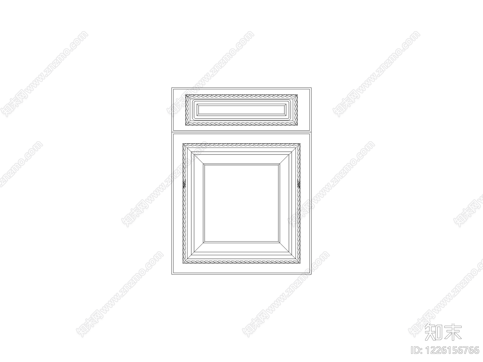 柜子CAD图纸