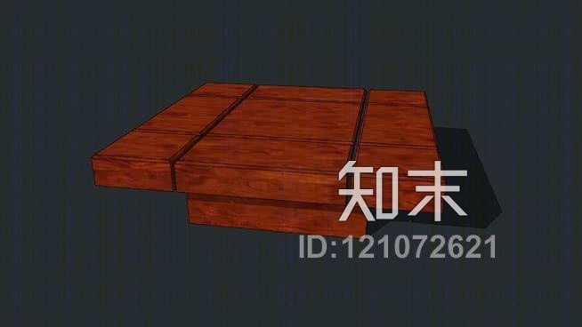 桌子中间的樱桃树SU模型下载【ID:121072621】