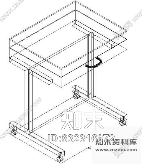 图块/节点办公家具CAD模型1施工图下载【ID:832316872】