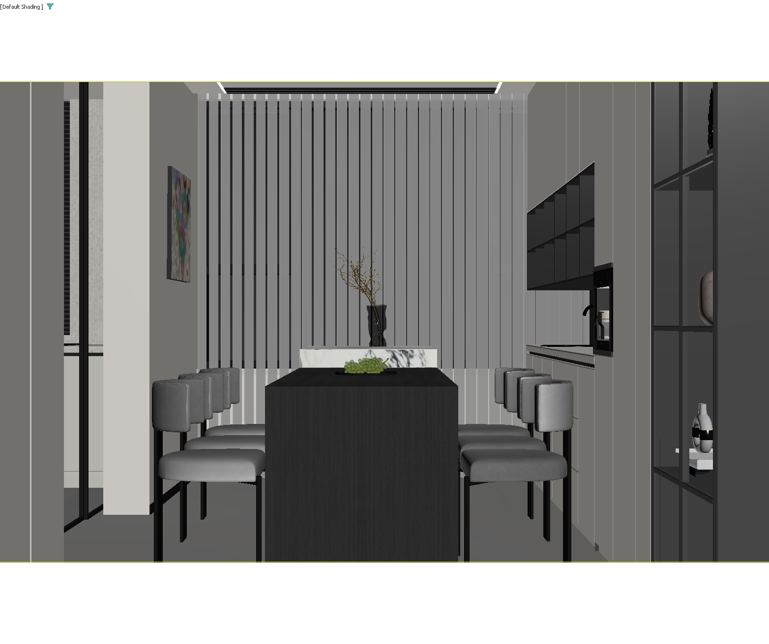 现代咖啡厅3D模型下载【ID:1214375264】