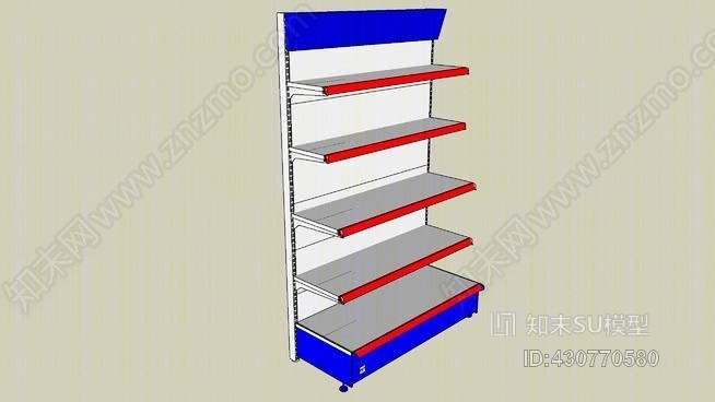 超市SU模型下载【ID:430770580】
