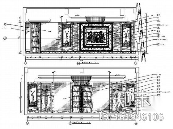 [湖北]首家豪华五星级酒店公共区域装修图（含效果）施工图下载【ID:161946106】