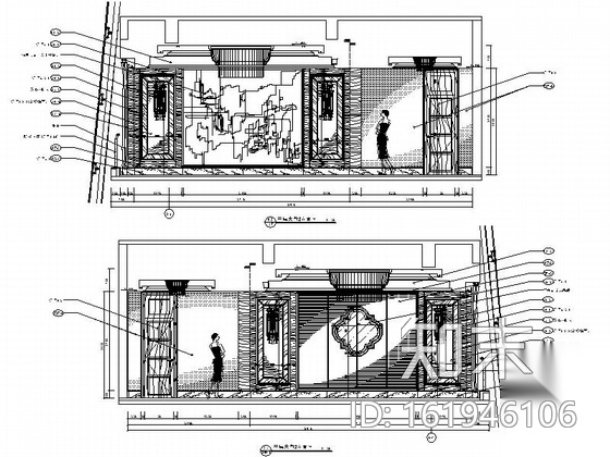 [湖北]首家豪华五星级酒店公共区域装修图（含效果）施工图下载【ID:161946106】