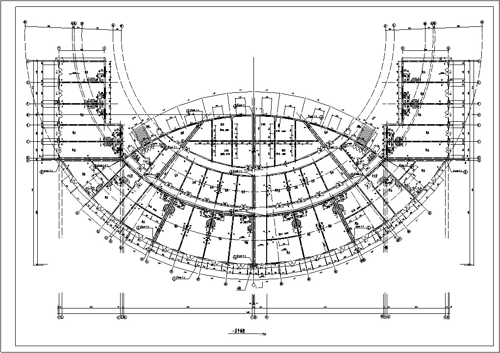 露天广场舞台文体娱乐类建筑设计方案施工图下载【ID:164865104】