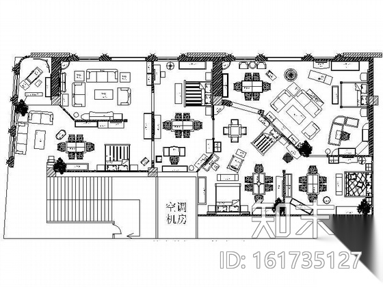 欧式家具专卖店设计方案cad施工图下载【ID:161735127】