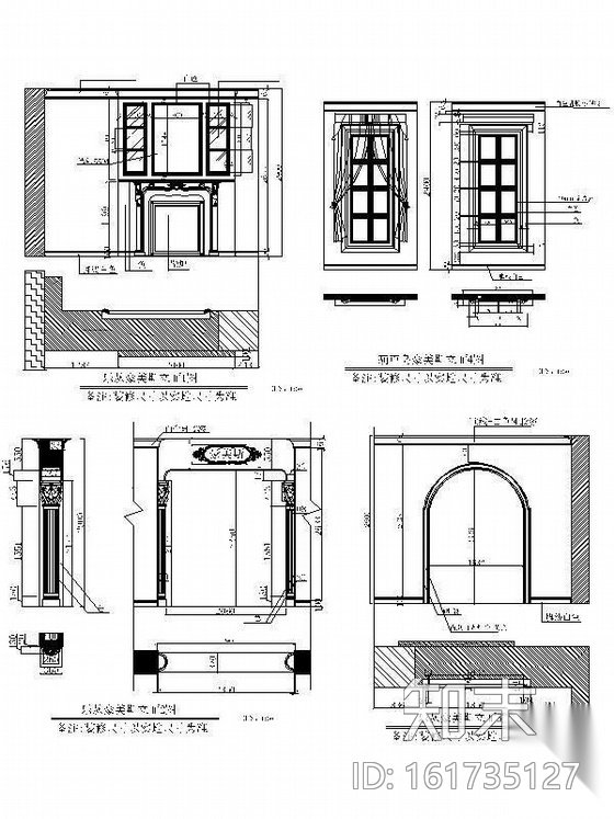 欧式家具专卖店设计方案cad施工图下载【ID:161735127】