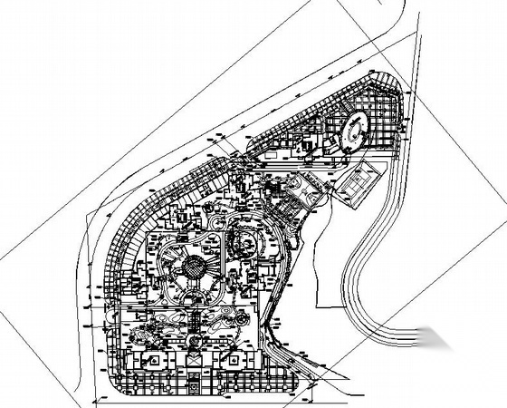 重庆某小区景观施工图设计施工图下载【ID:161099115】