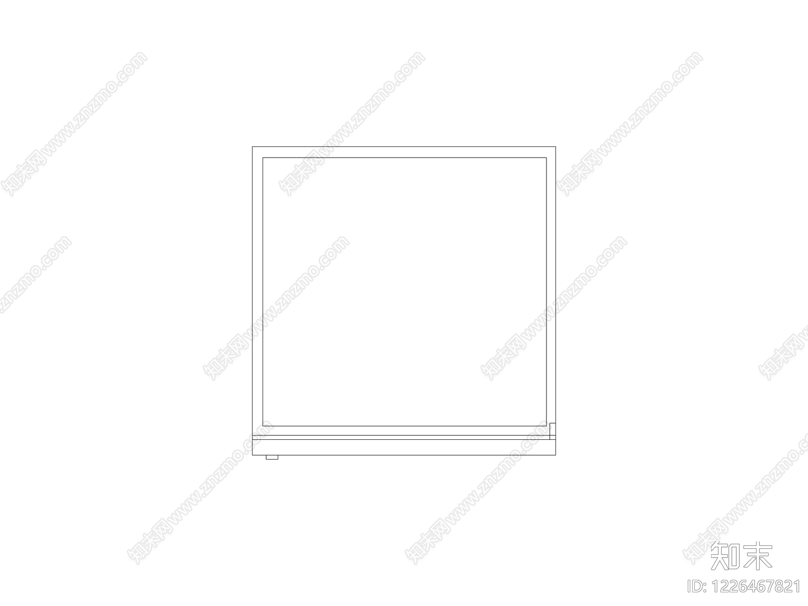 外窗系统cad施工图下载【ID:1226467821】